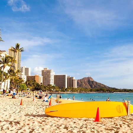 City View Studio With Pool Access In Aloha Surf! Гонолулу Экстерьер фото